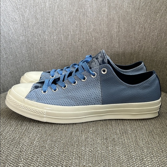 Converse 70's Chuck Mixed Material Low-Top Sneakers - Picture 2 of 7